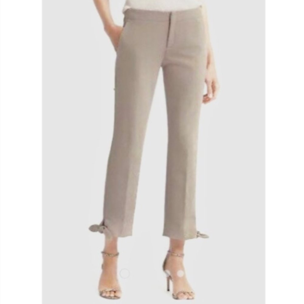 Banana Republic Avery Tie Hem Ankle Pants
